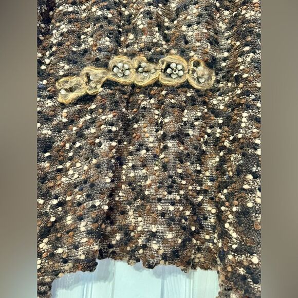 Beautiful! Conrad C Collection detailed & ruffled cardigan! - Picture 6 of 14